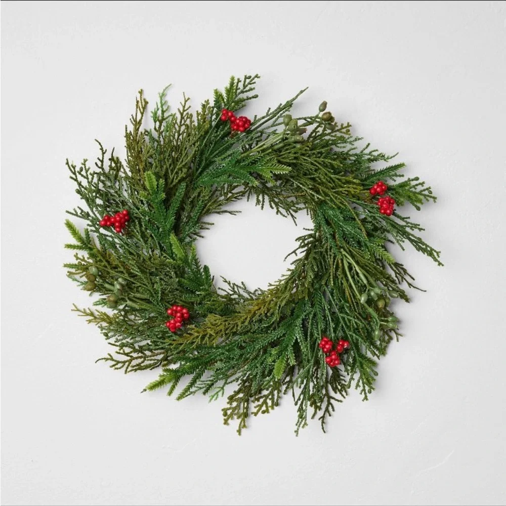 Mini Cypress Wreath from Hearth & Hand™ with Magnolia